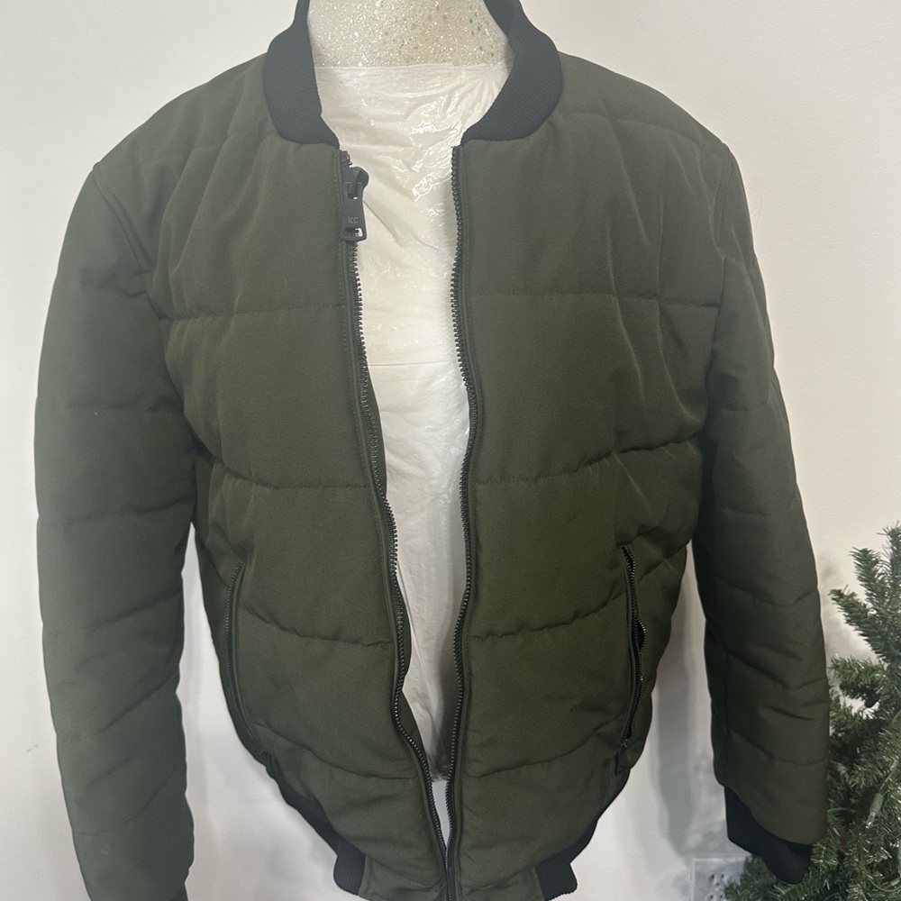Kenneth Cole Puffer/Bomber Jacket
